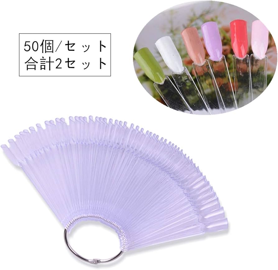 Amazon.co.jp: 200枚 ネイル カラーチャート スティック フェイク